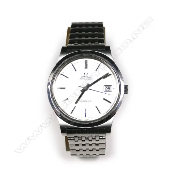 An Omega Geneve gent's automatic wristwatch