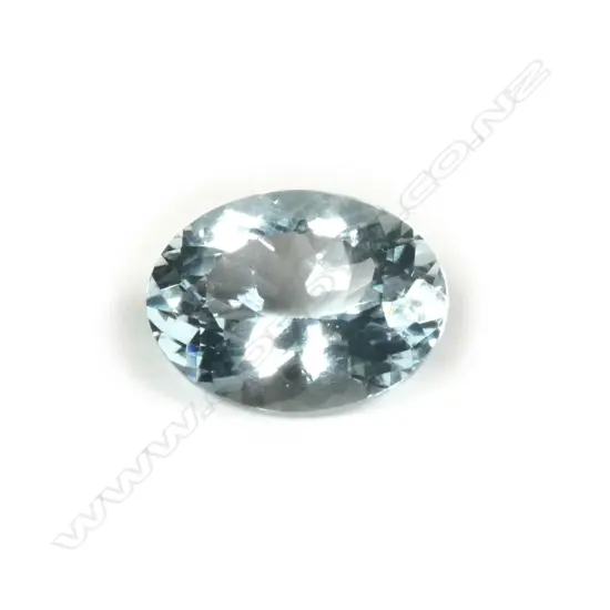 A 7.39ct aquamarine