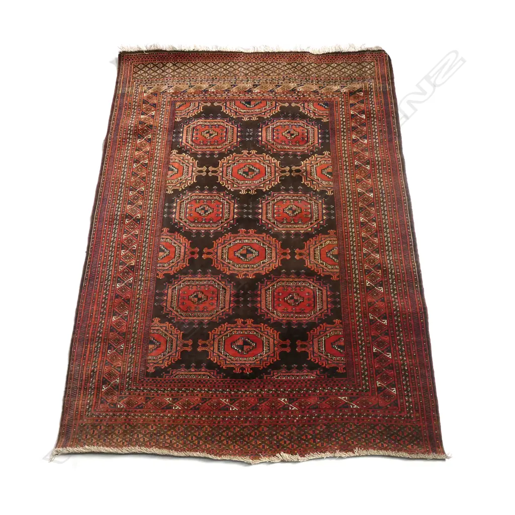A Baluchi tribal hand knotted rug Image 1++