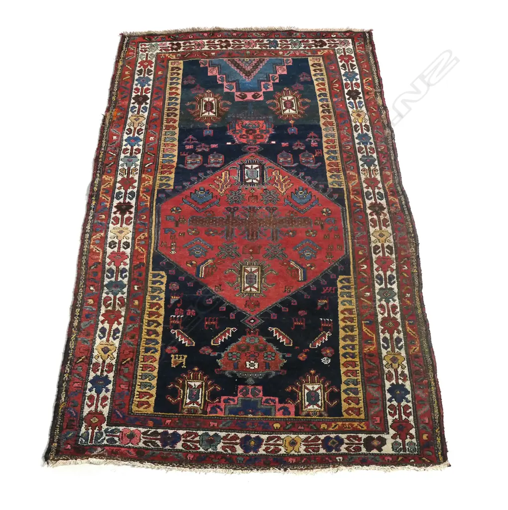 A Persian hand knotted rug Image 1++