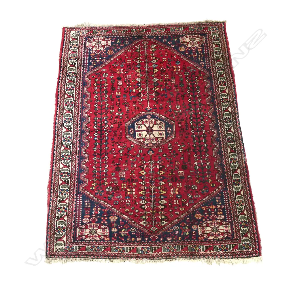 A small Afshari hand knotted rug Image 1++
