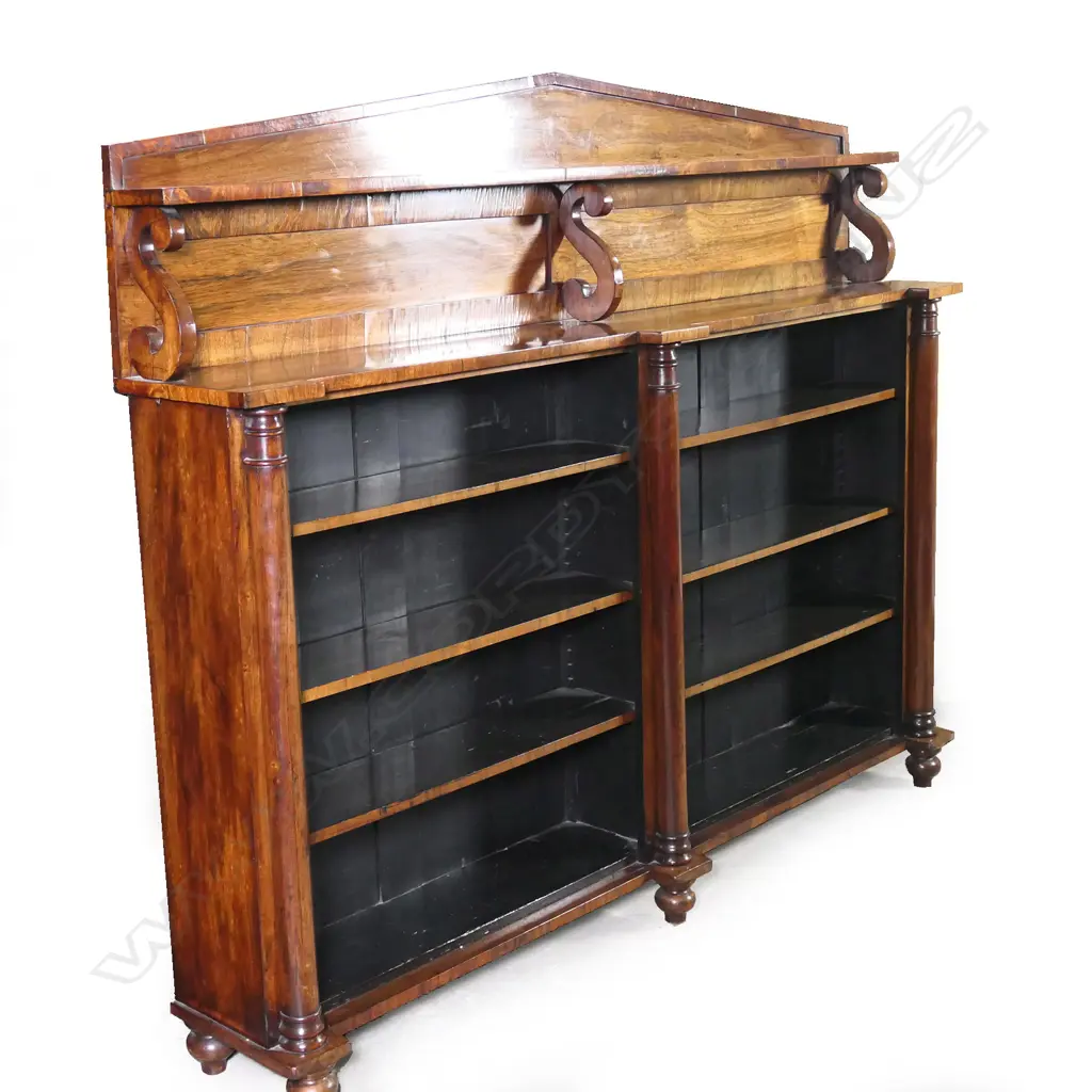 REGENCY ROSEWOOD BOOKCASE L. 1755 H. 1415MM Image 1++