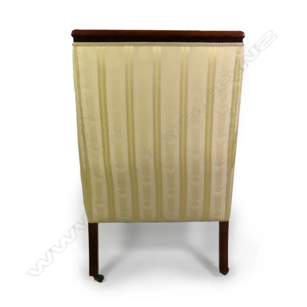 An Edwardian Sheraton Revival bergère Image 1++