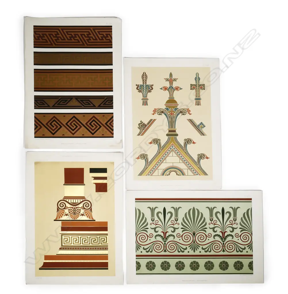 An uncommon folio 'The Practical Decorator and Ornamentist for the Use of Architects Image 1++