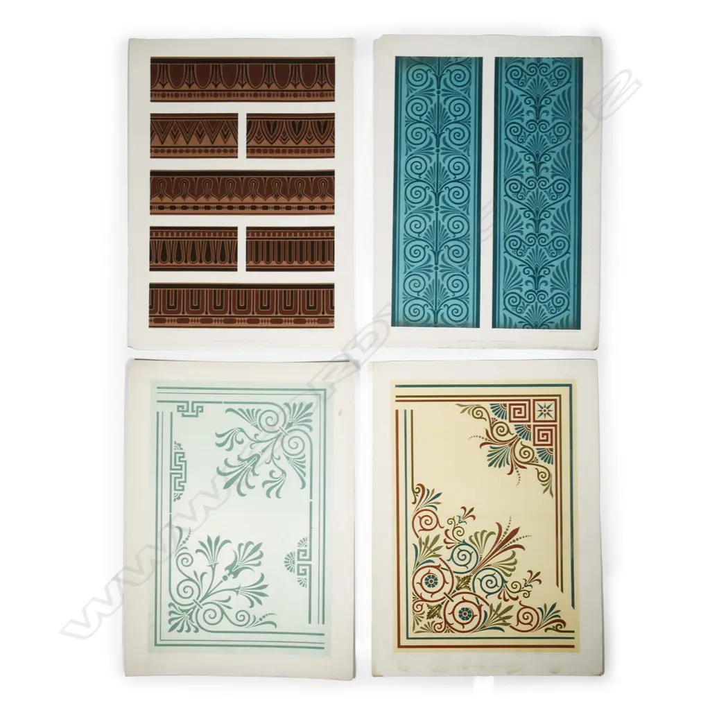 An uncommon folio 'The Practical Decorator and Ornamentist for the Use of Architects Image 1++