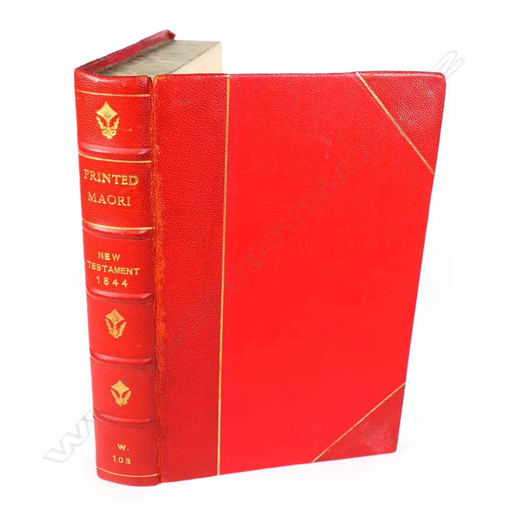 A copy of the New Testament in Maori Image 1++