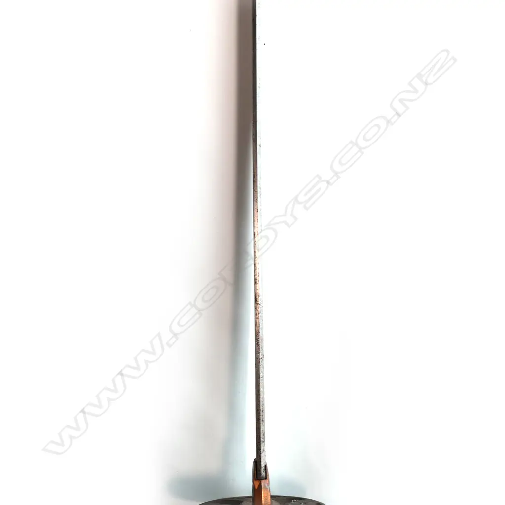 A Japanese early katana blade in mixed fittings including WW2 cloth and ray skin bound hilt Image 1++