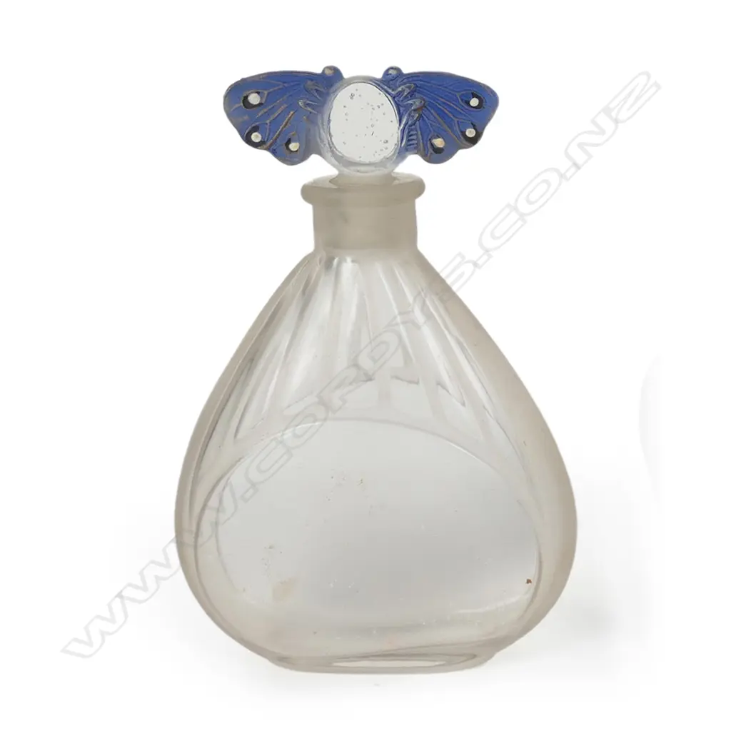 An Art Deco Dubarry Blue Lagoon perfume bottle Image 1++