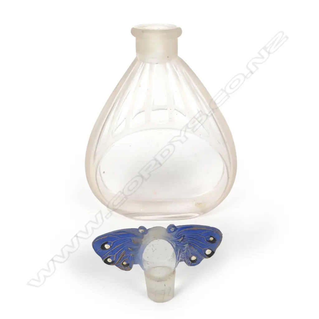 An Art Deco Dubarry Blue Lagoon perfume bottle Image 1++
