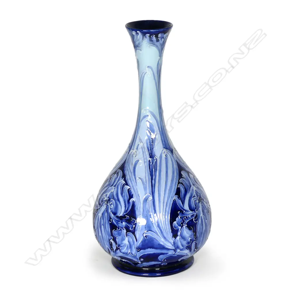 A Moorcroft Macintyre Florian ware bottle vase Image 1++