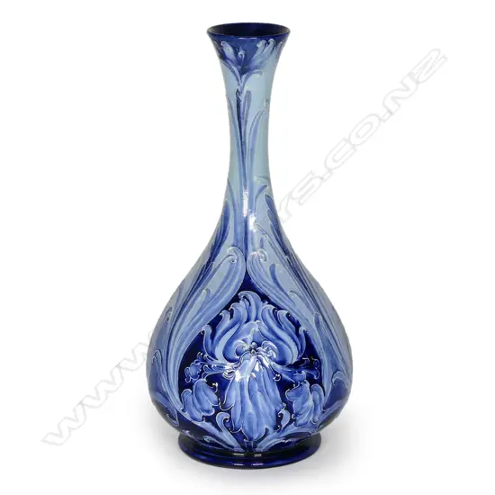 A Moorcroft Macintyre Florian ware bottle vase