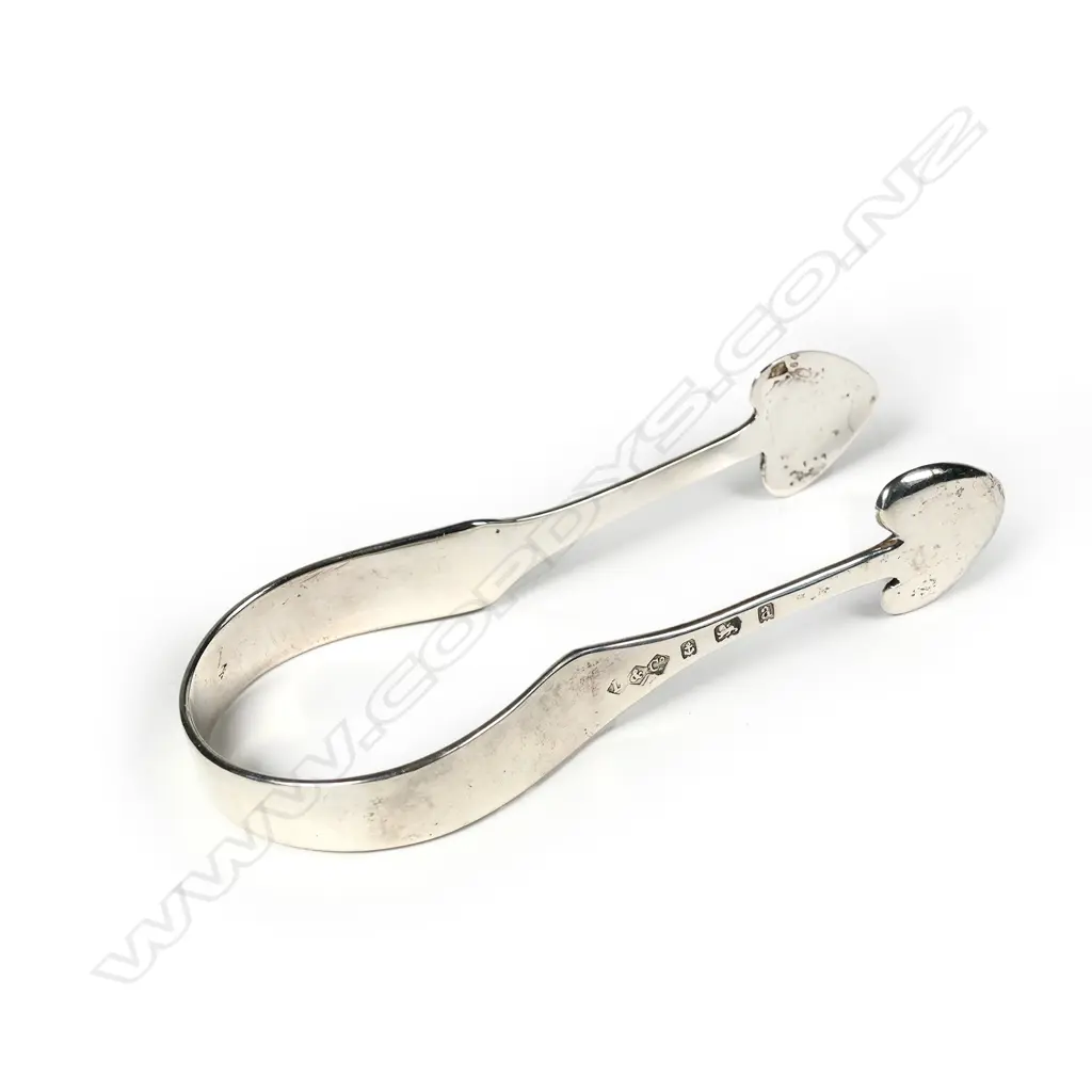 A pair of Liberty & Co. Cymric silver sugar tongs Image 1++
