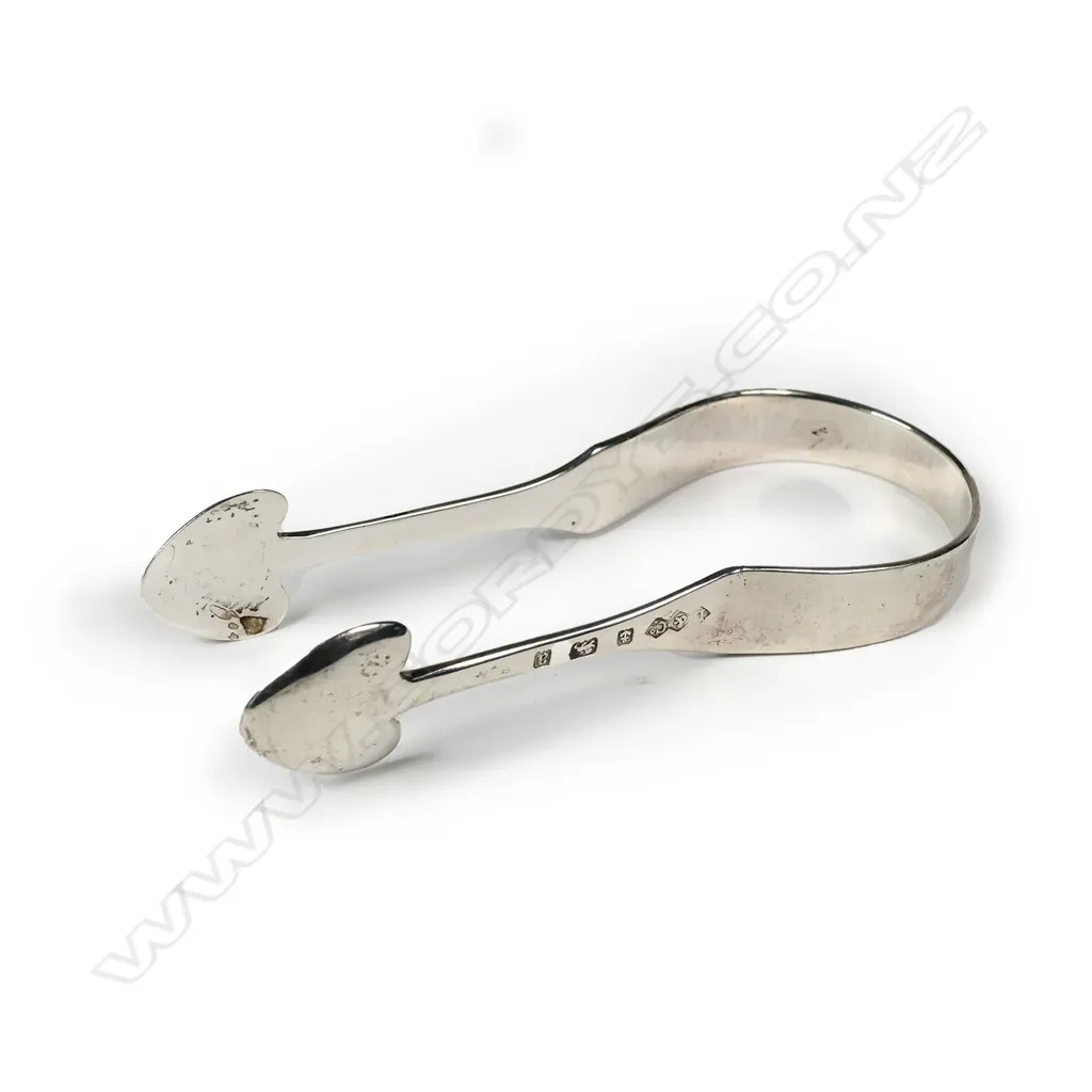 A pair of Liberty & Co. Cymric silver sugar tongs Image 1++