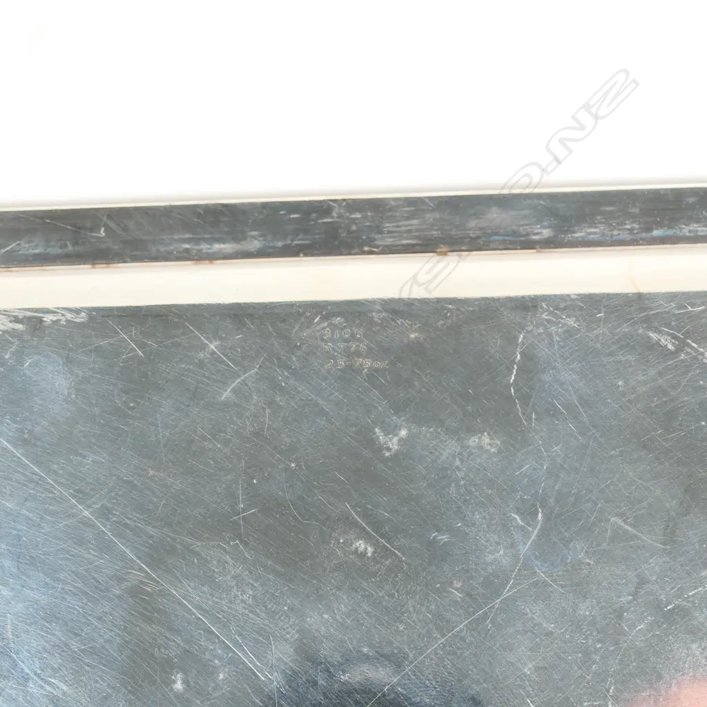 A Victorian silver tray Image 1++