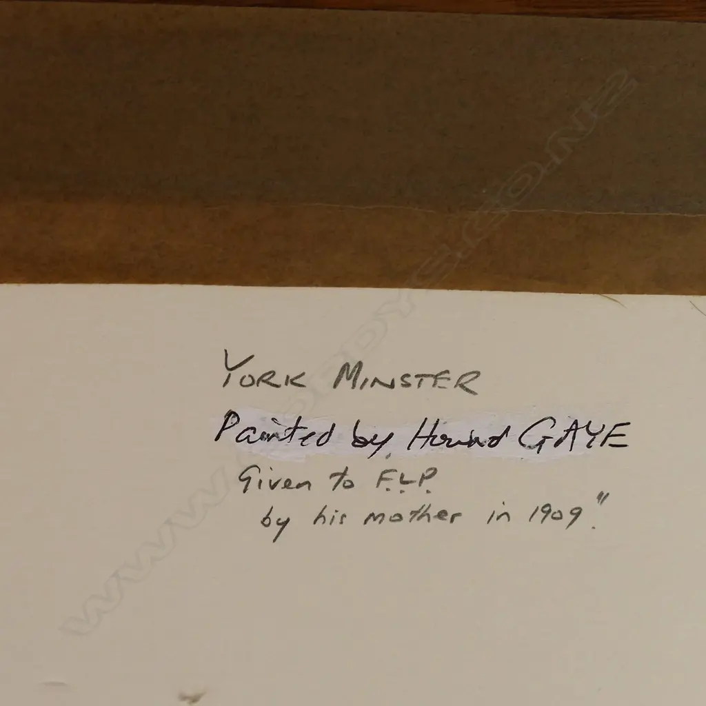 Howard Gaye (1848-1925) Image 1++