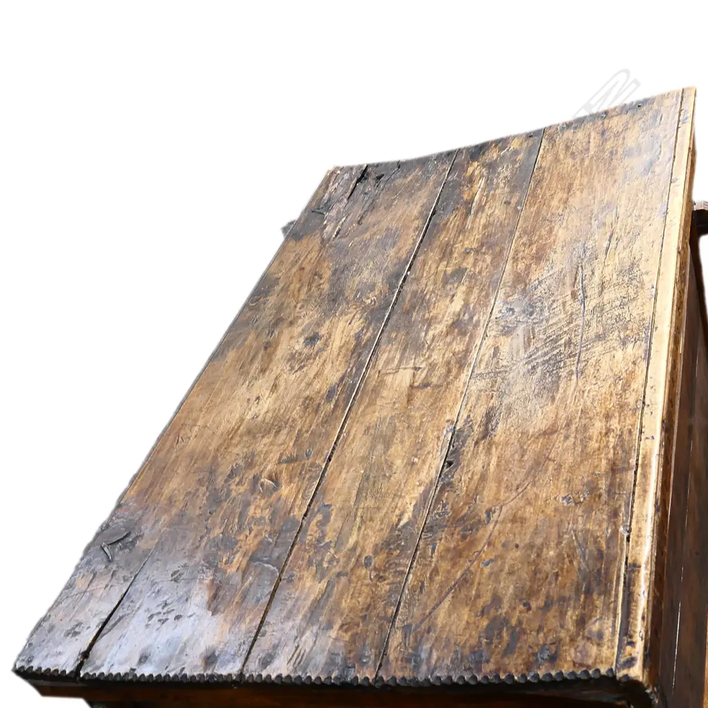 An Eastern European country fruitwood deep storage chest Image 1++