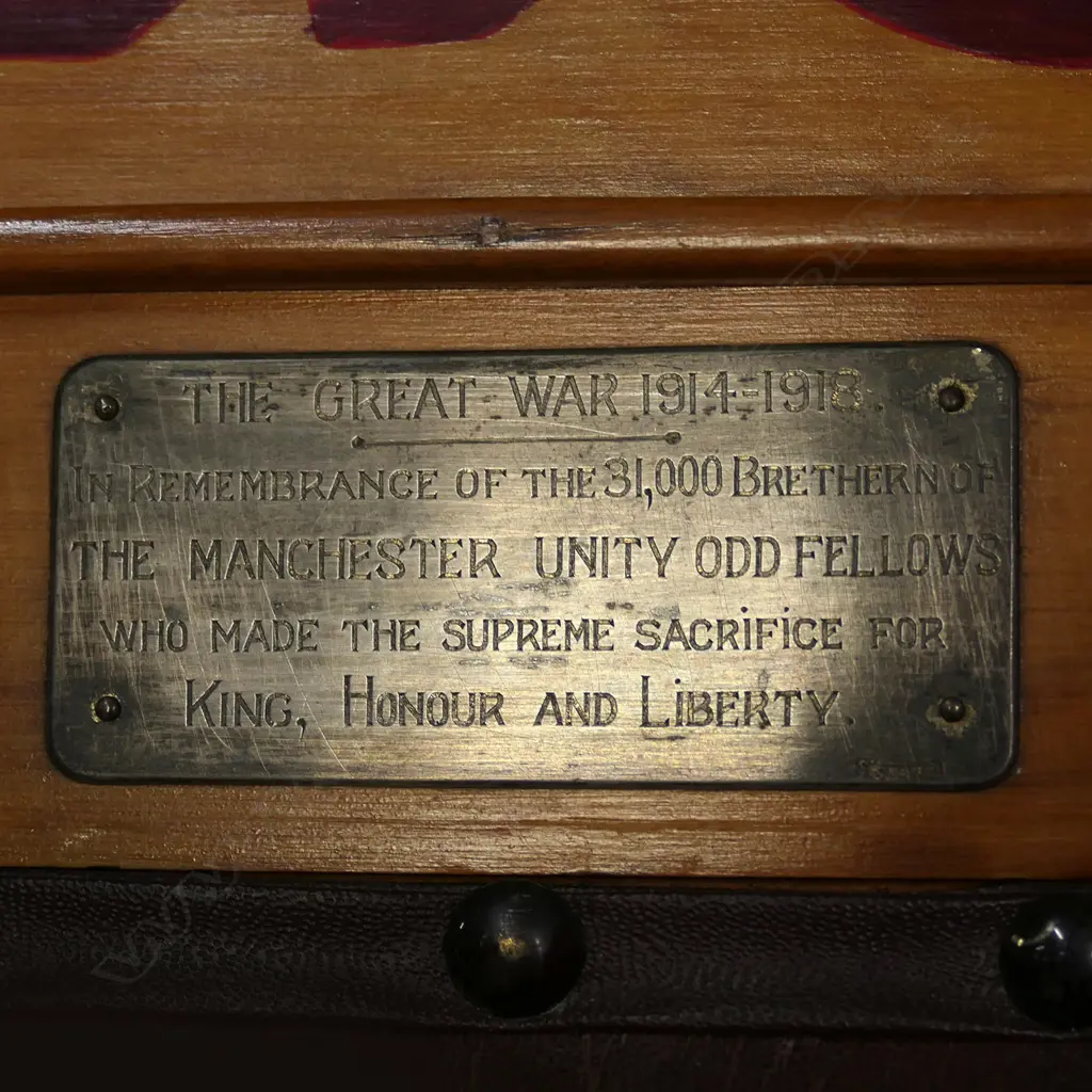 Three kauri Oddfellows Lodge office holder’s chairs Image 1++