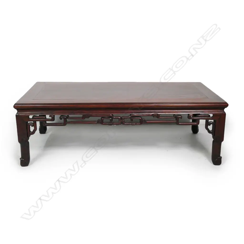 An old Chinese rosewood low table Image 1++