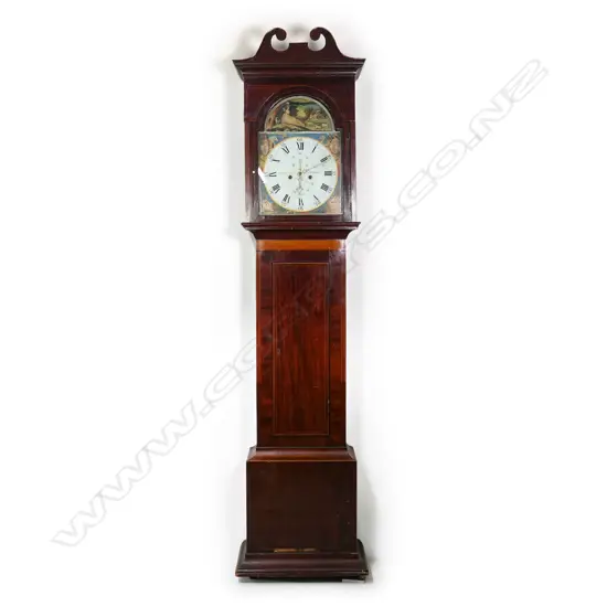 A George III mahogany longcase clock