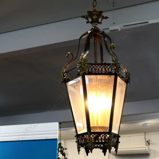 A Venetian style portico lantern