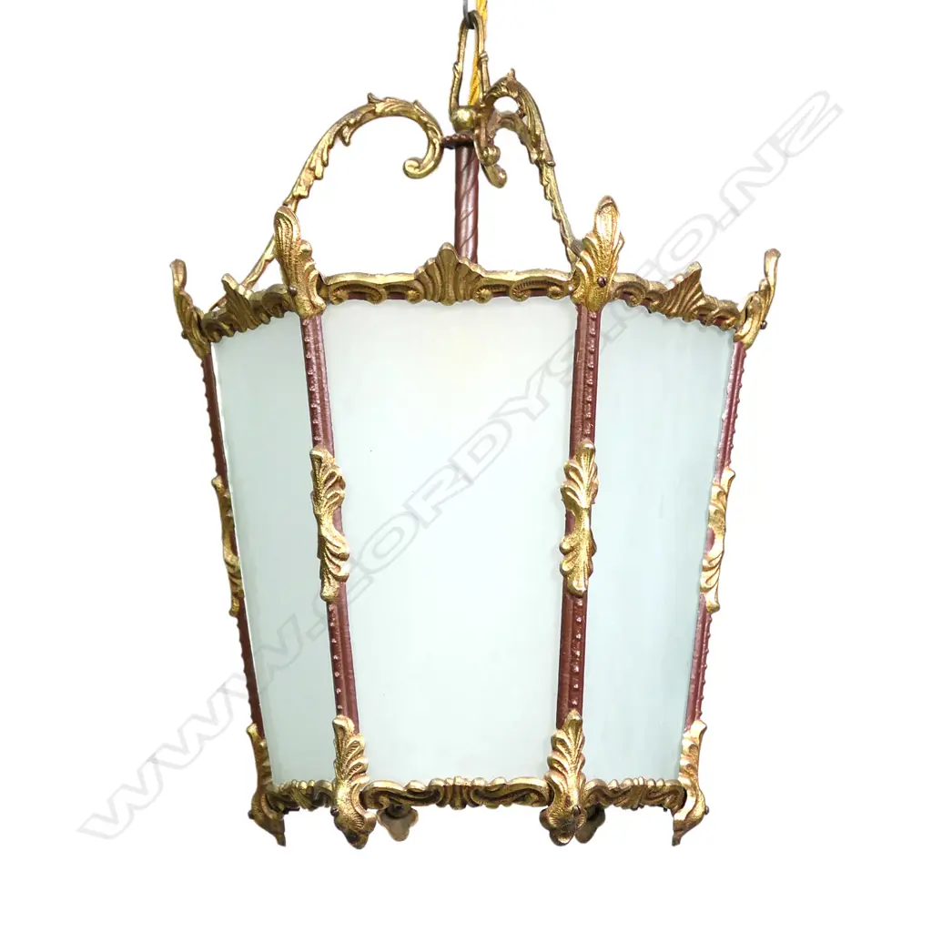 A hexagonal French style portico lantern Image 1++