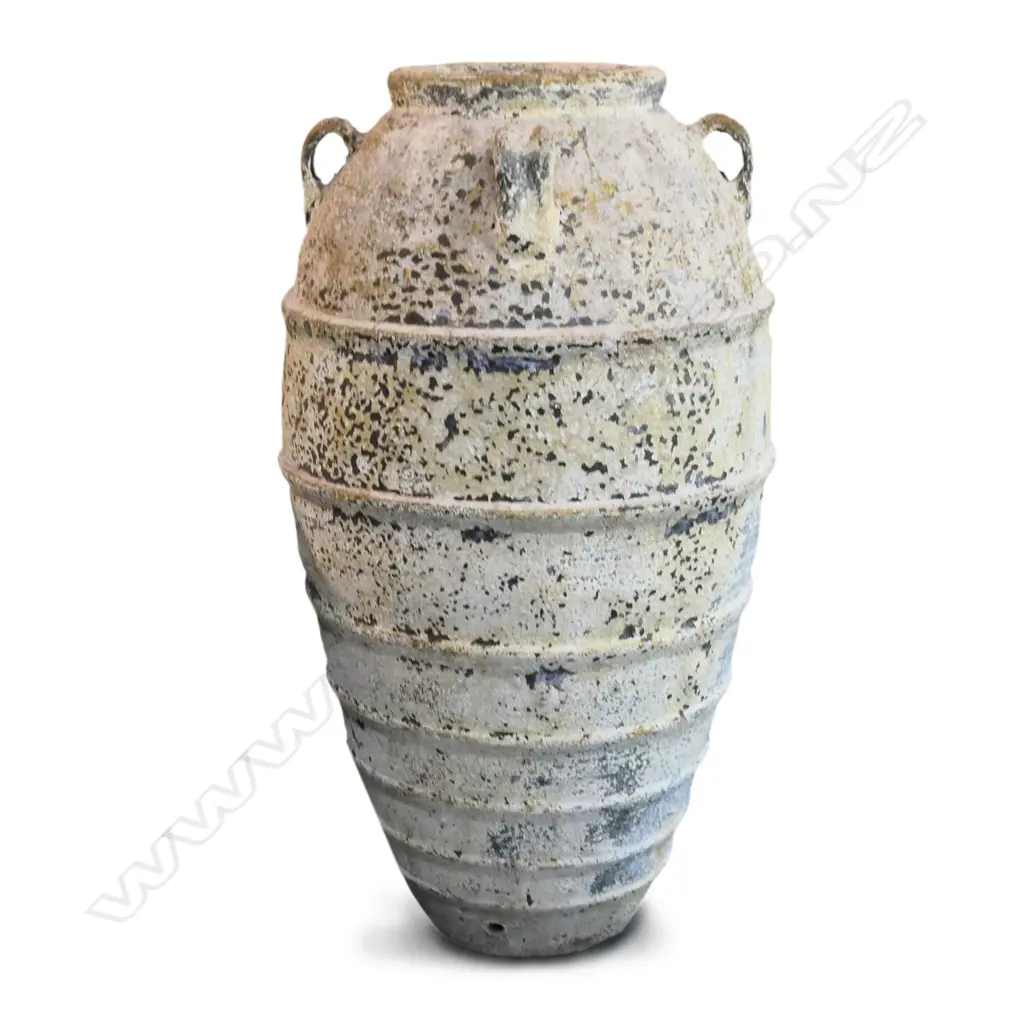 A large old olive oil jar Image 1++