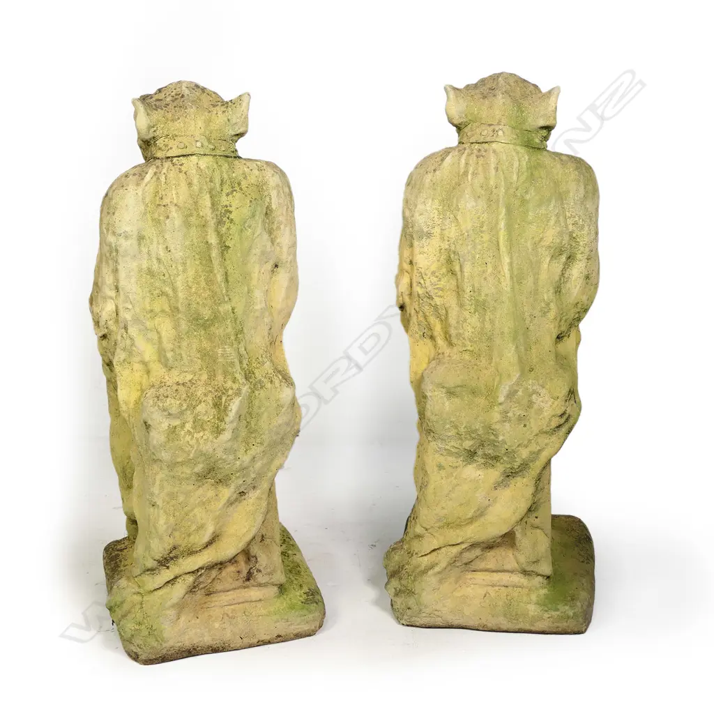 A pair of classical Churchstone gargoyles Image 1++