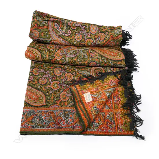 A fine Kashmir paisley shawl