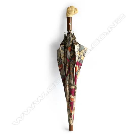 An Art Deco parasol