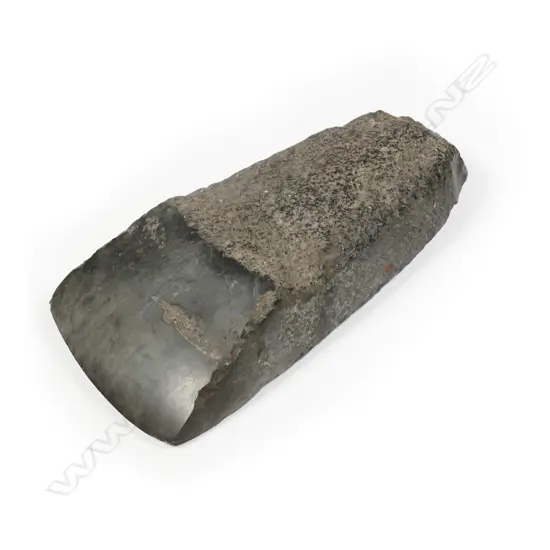 A Maori pre-European stone toki (adze)