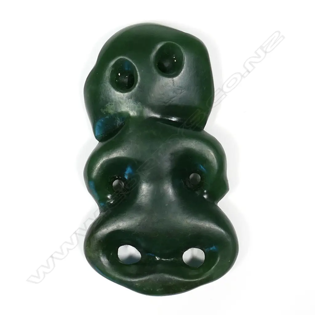 A small pounamu hei tiki Image 1++
