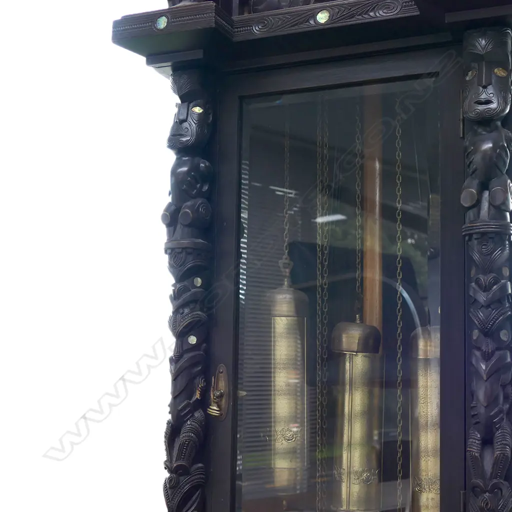 An impressive and uncommon mid 20thC long case clock Image 1++