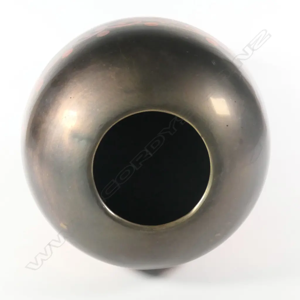 A French Art Deco large Dinanderie vase Image 1++