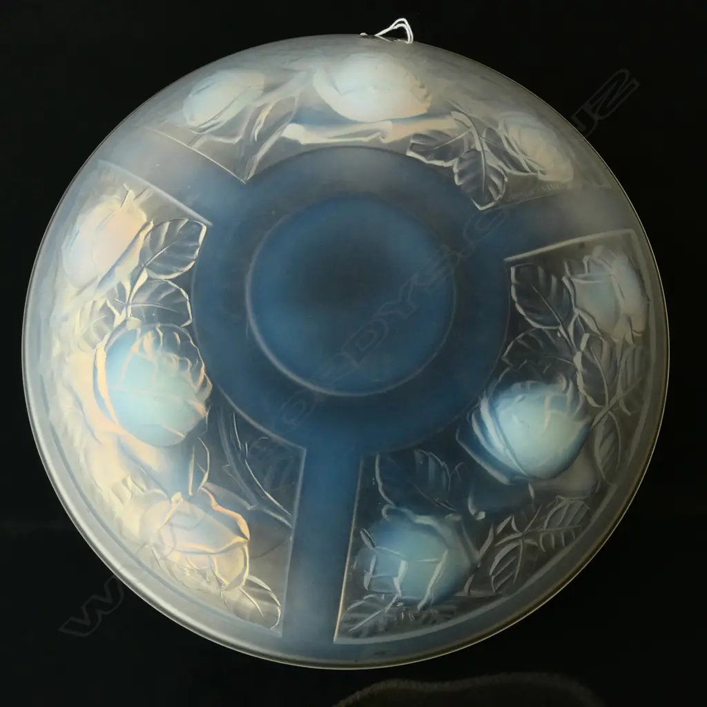 Julien France Art Deco opalescent glass bowl Image 1++