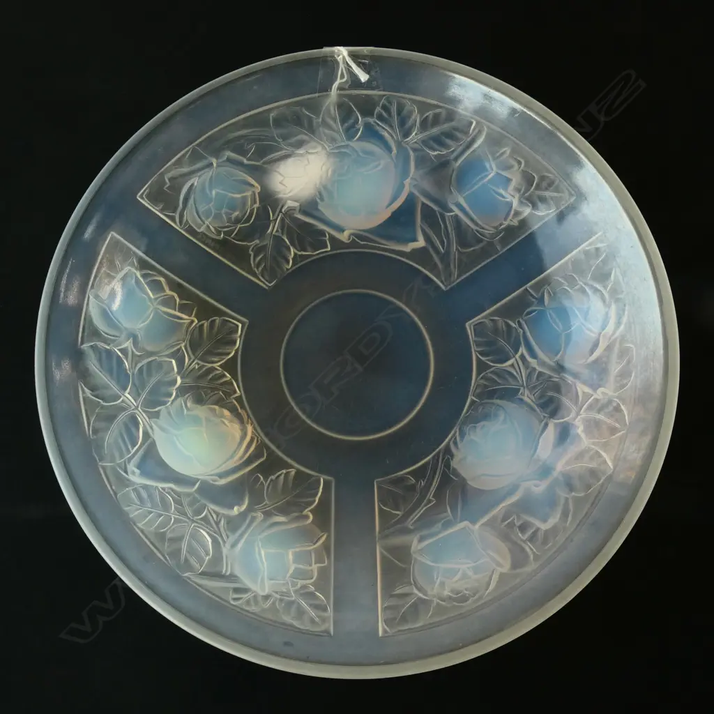 Julien France Art Deco opalescent glass bowl Image 1++