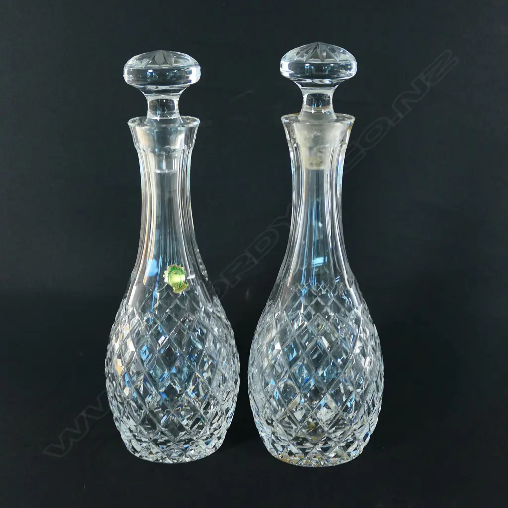 A pair of Waterford crystal decanters Image 1++