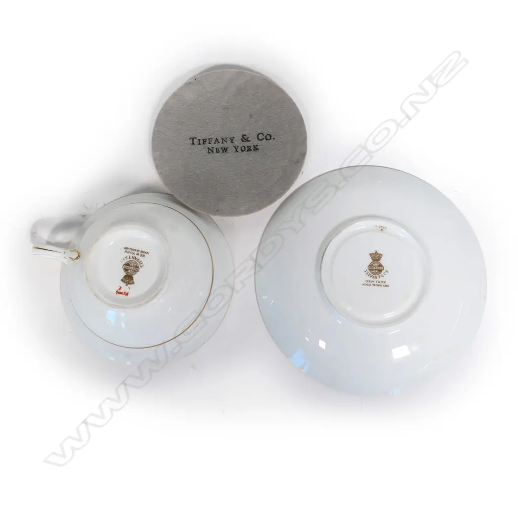 Mintons for Tiffany & Co New York porcelain tea service Image 1++