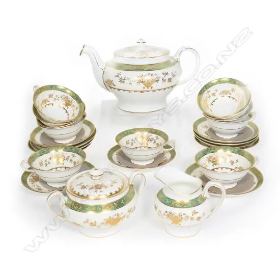 Mintons for Tiffany & Co New York porcelain tea service