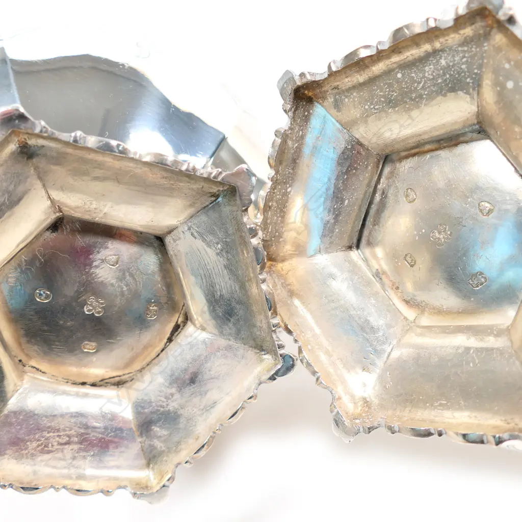 A fine quality early Victorian period four-piece silver tea and coffee service Image 1++