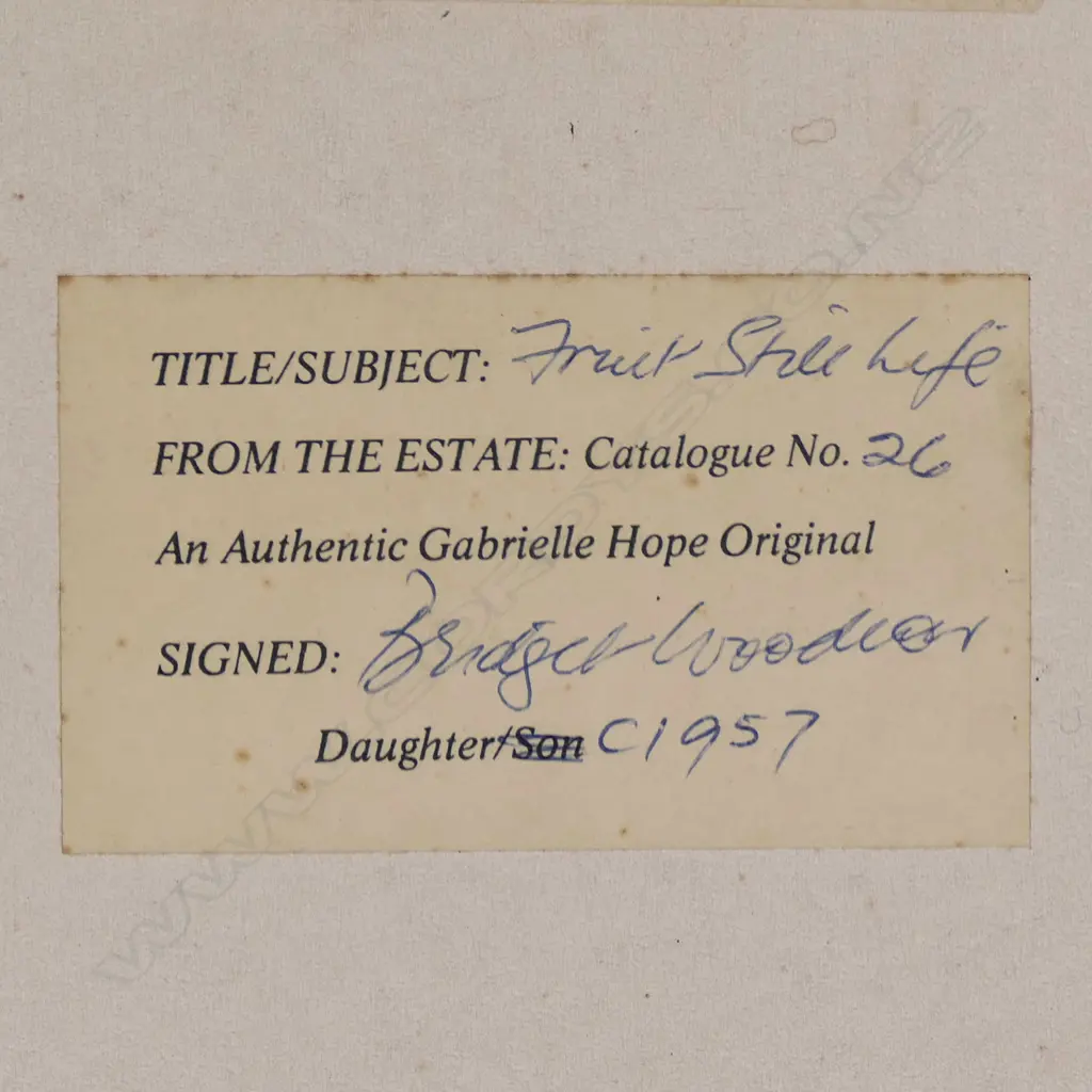 Gabrielle Hope (1916-62) Image 1++