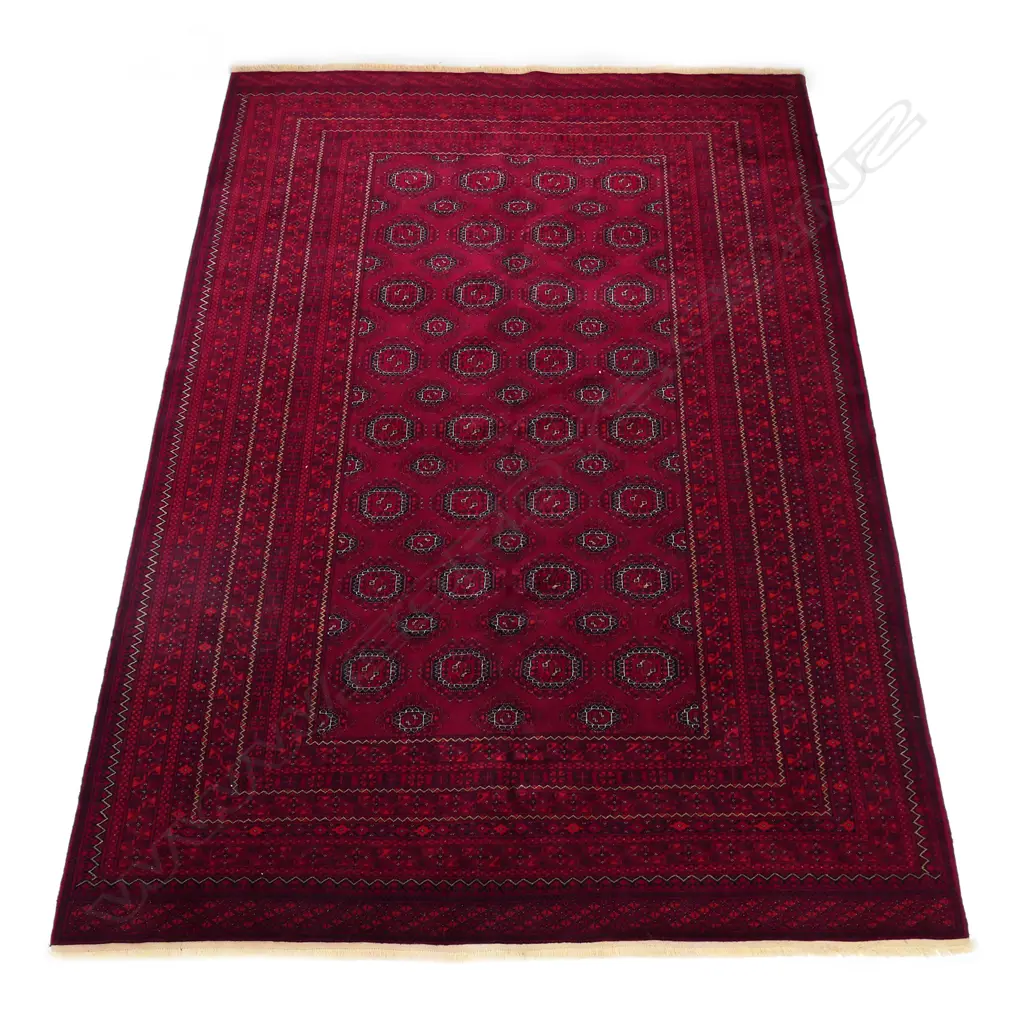 A large and fine Bukhara tribal carpet Image 1++