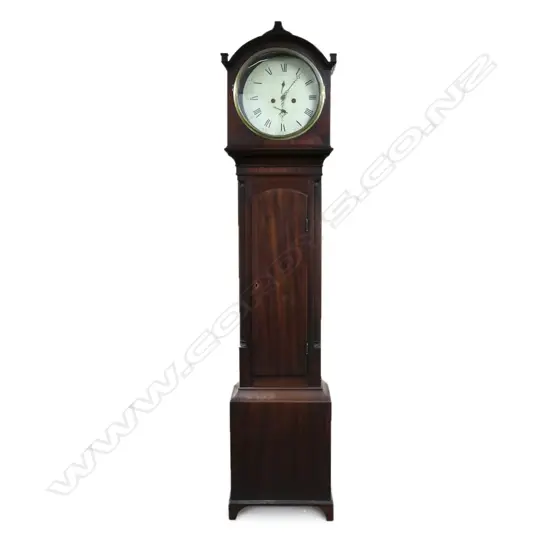 A George III mahogany longcase clock