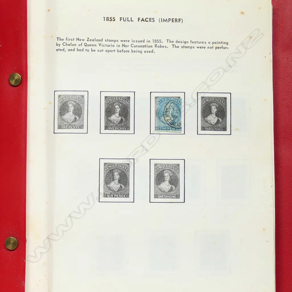 A near complete New Zealand stamp collection in Tasman album Image 1++