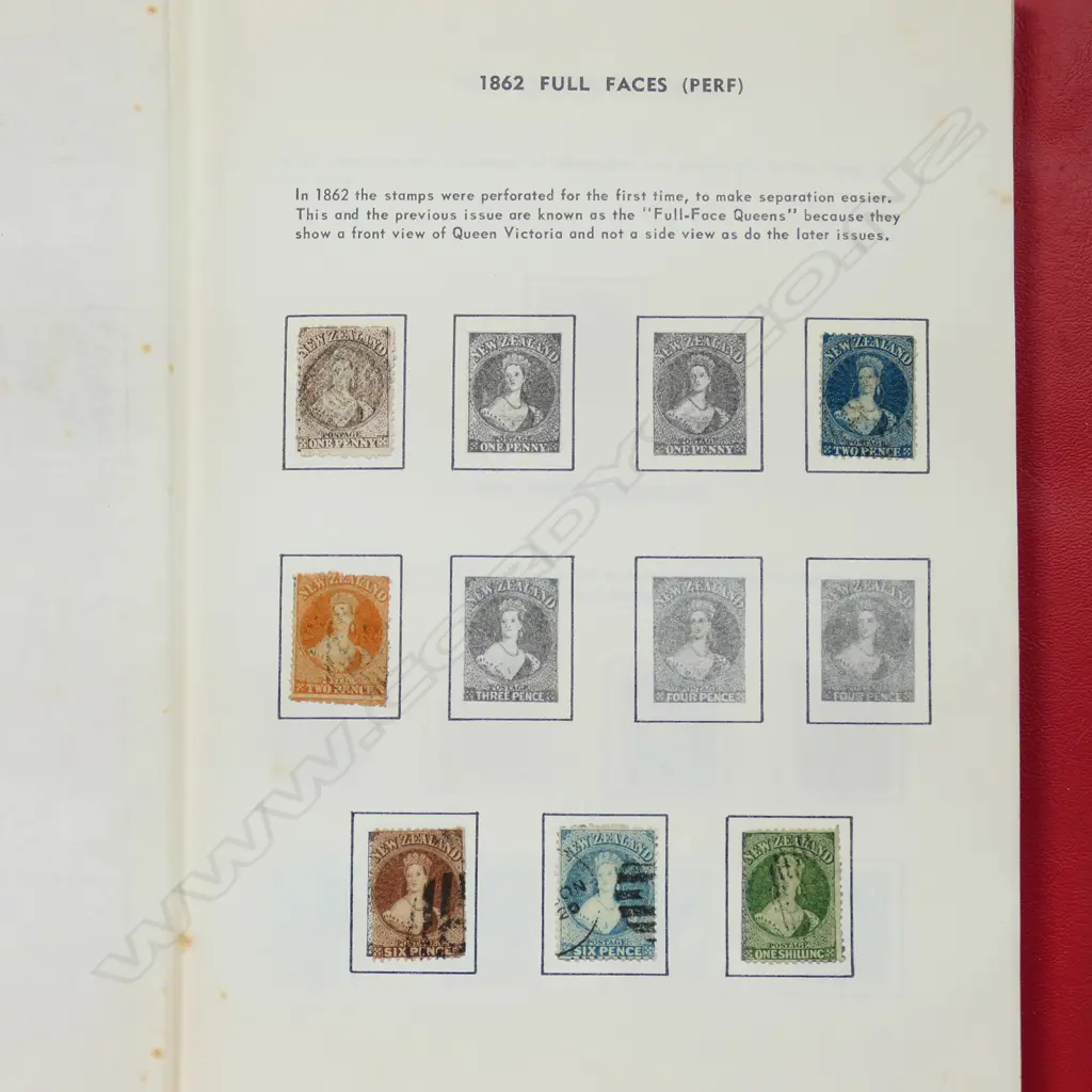 A near complete New Zealand stamp collection in Tasman album Image 1++