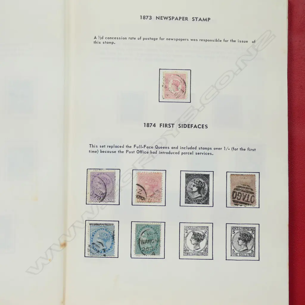 A near complete New Zealand stamp collection in Tasman album Image 1++