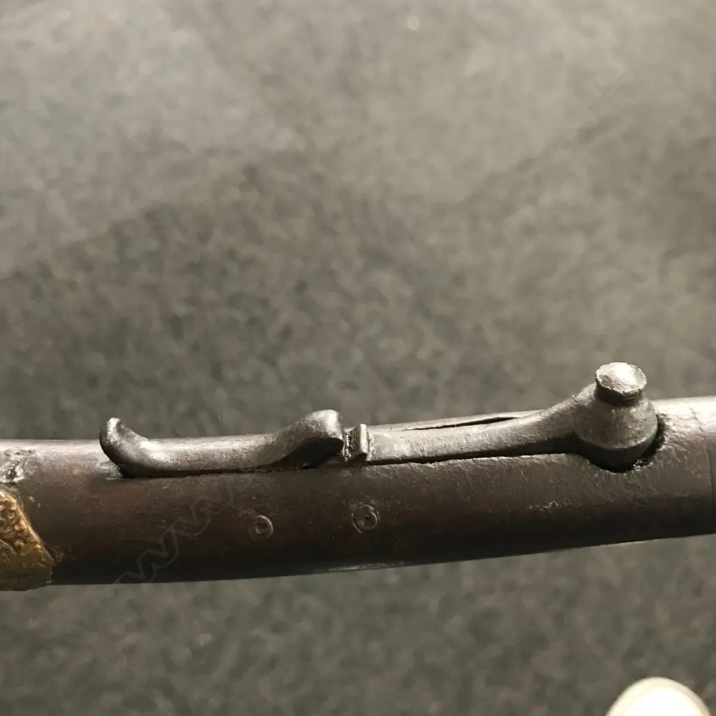 A rare Day's patent under hammer percussion walking stick gun by Hubbard Image 1++