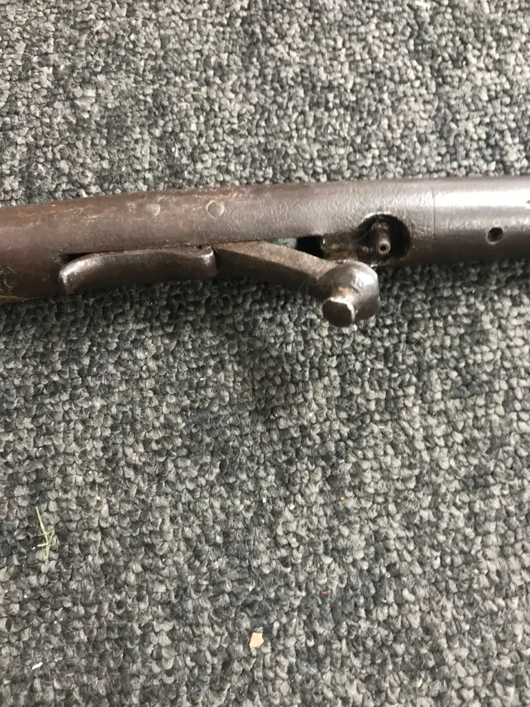 A rare Day's patent under hammer percussion walking stick gun by Hubbard Image 1++