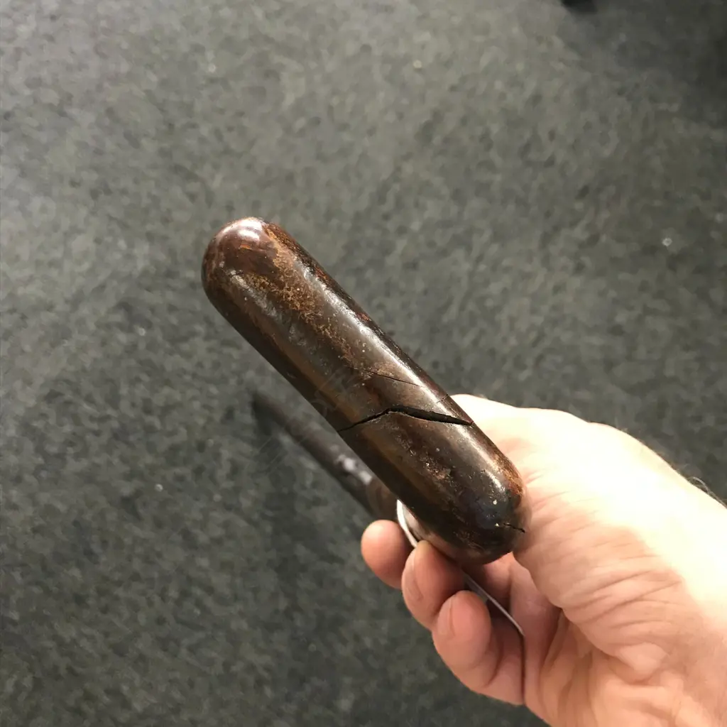 A rare Day's patent under hammer percussion walking stick gun by Hubbard Image 1++