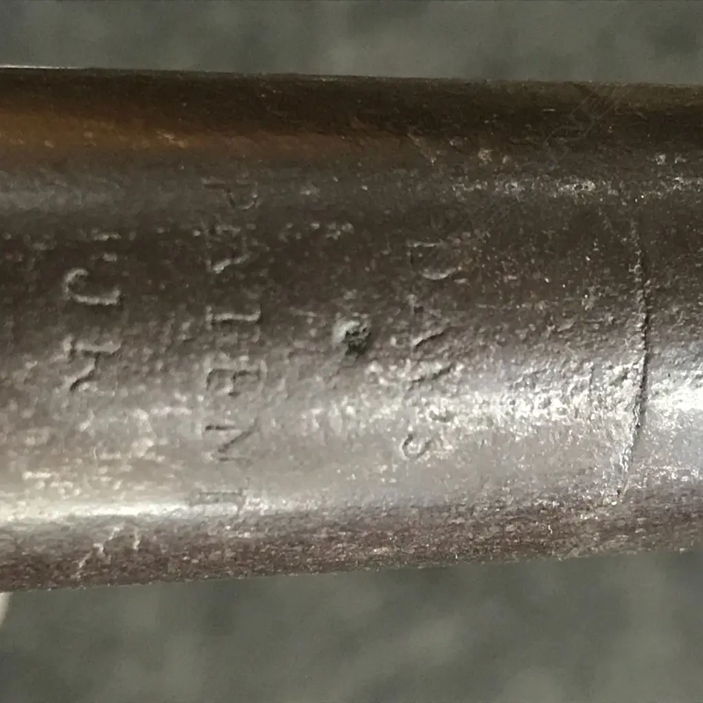 A rare Day's patent under hammer percussion walking stick gun by Hubbard Image 1++