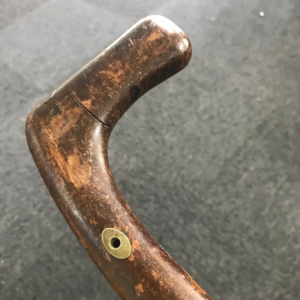 A rare Day's patent under hammer percussion walking stick gun by Hubbard Image 1++